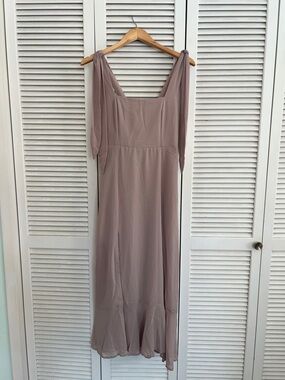 Show Me Your MuMu Dusty Mauve Maxi Dress